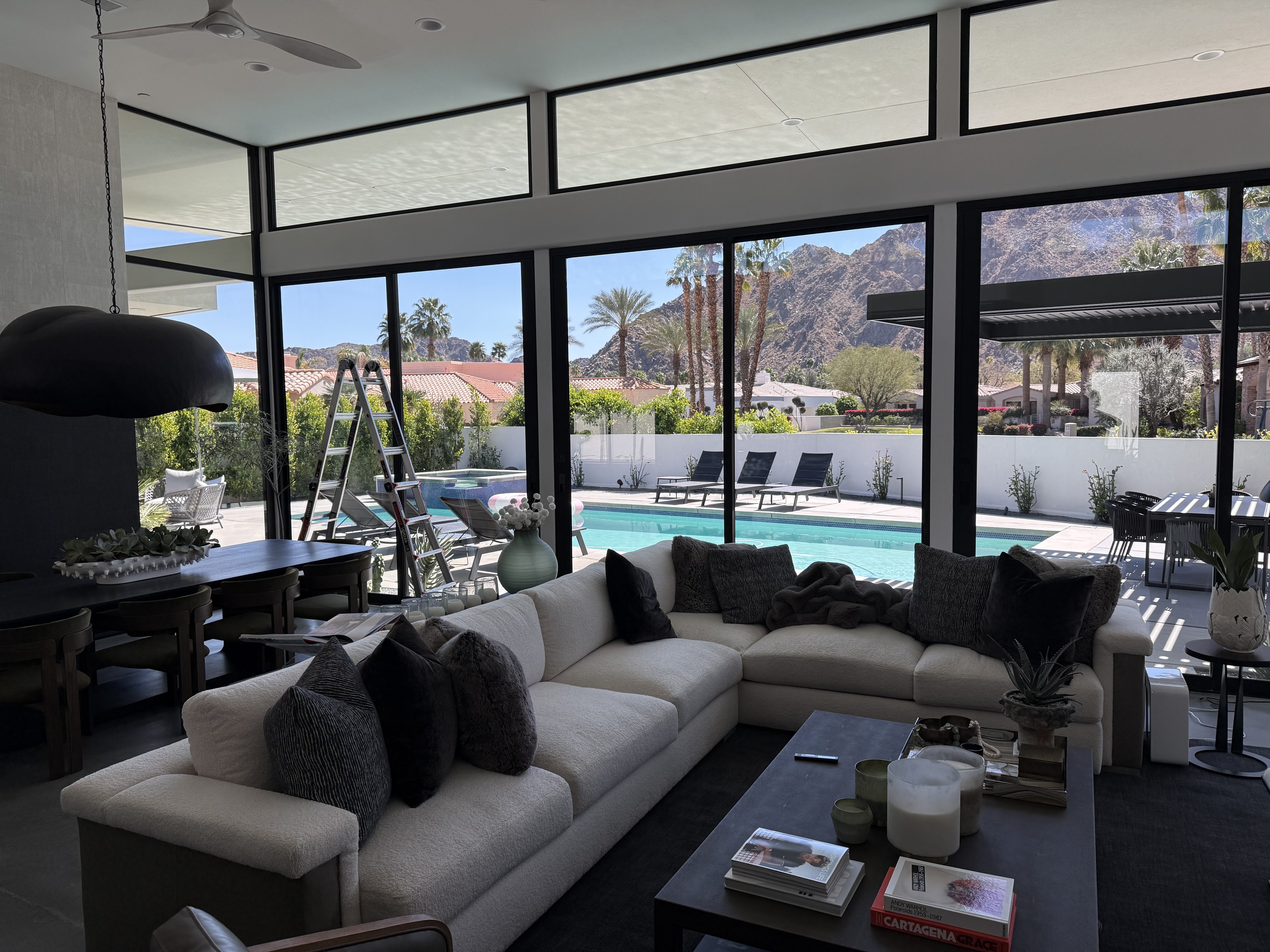 Professional window cleaning service